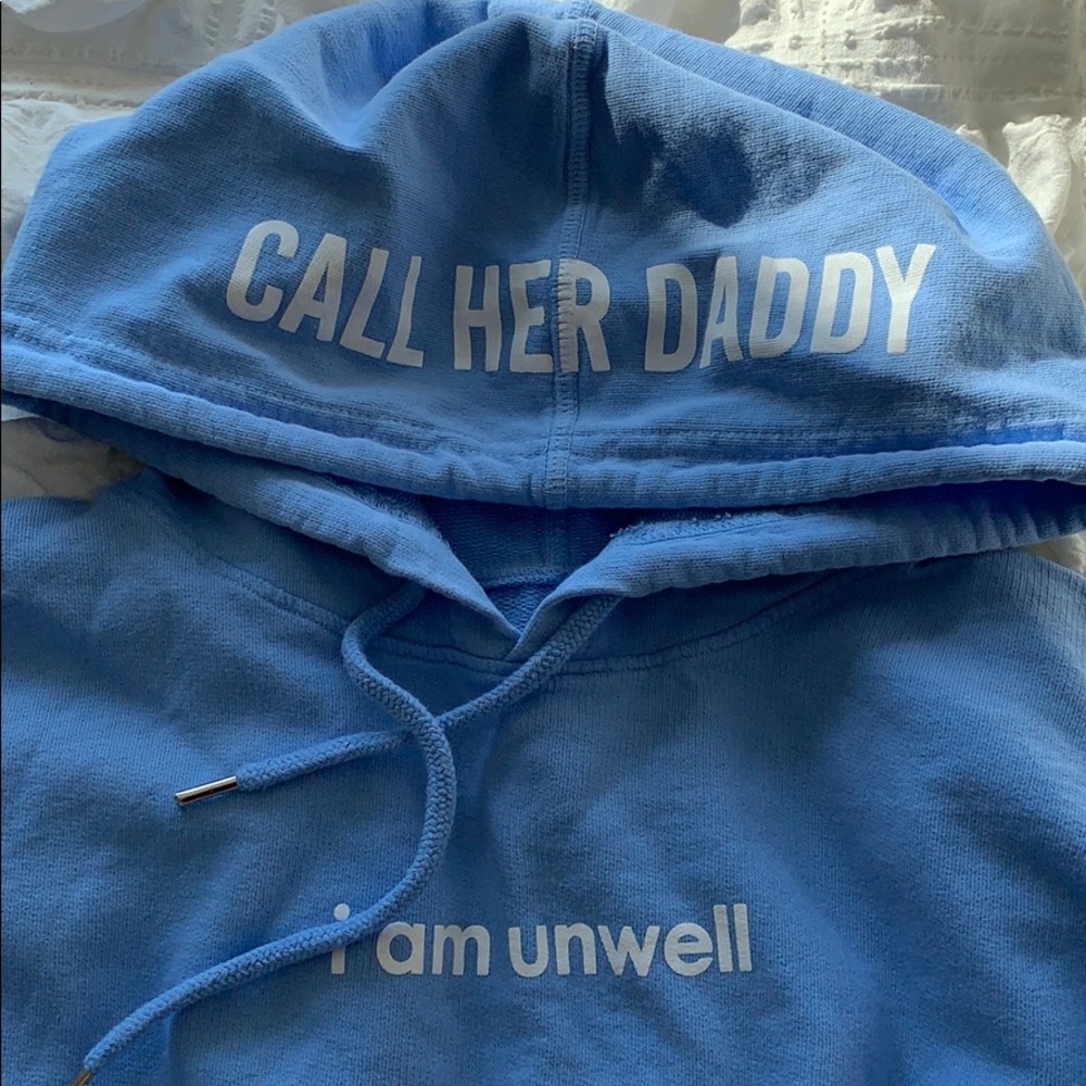 Call her Daddy Crop Sweatshirt - Picture 3 of 4